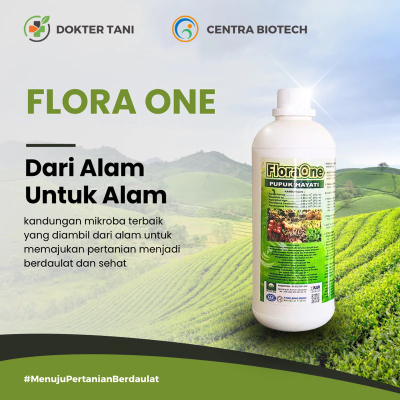 FLORA ONE - Pupuk Hayati Cair & Padat