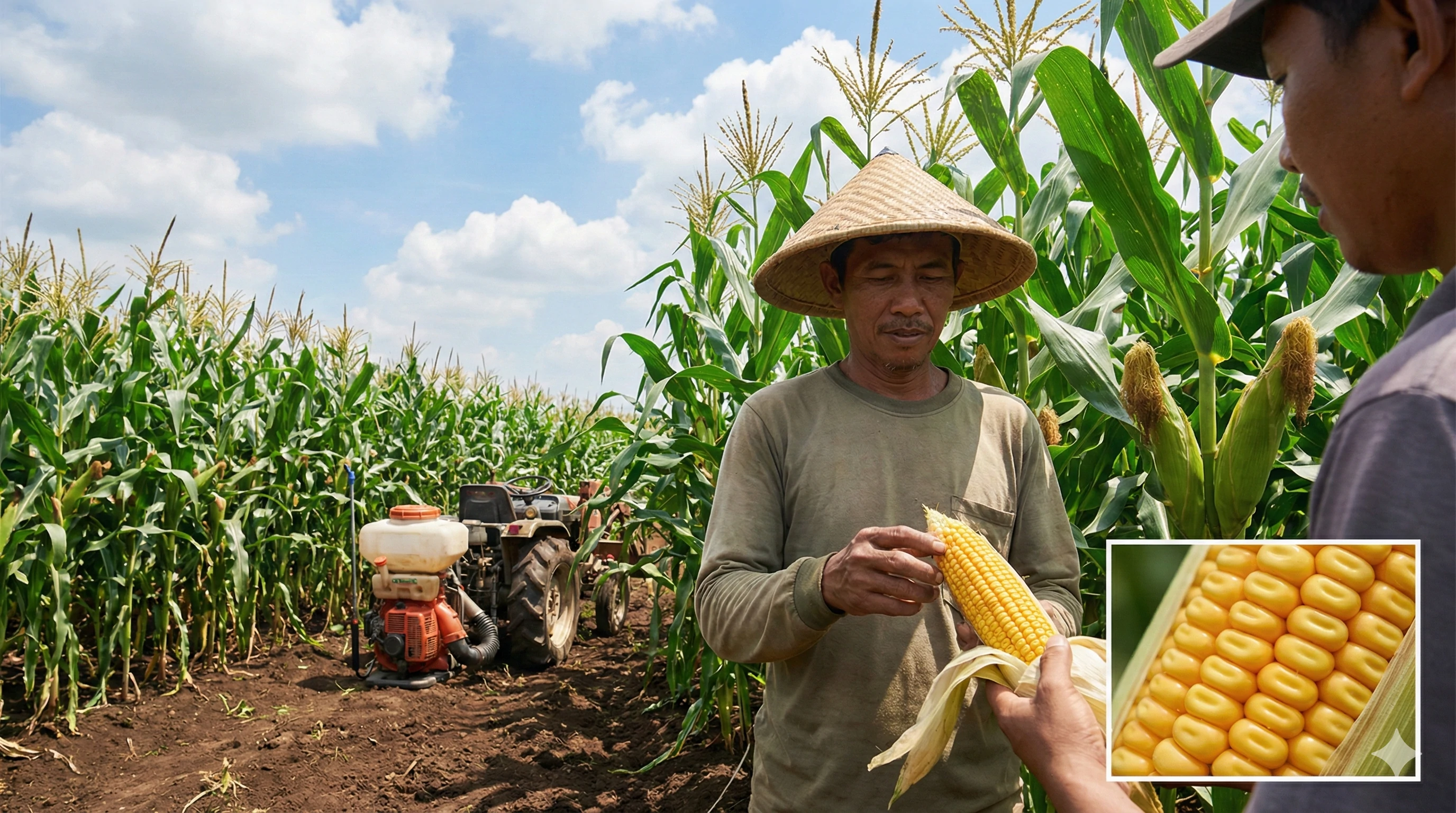 Pupuk Hayati untuk Jagung