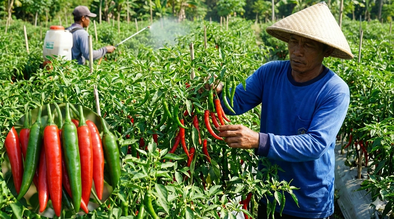 Pupuk Hayati untuk Cabai